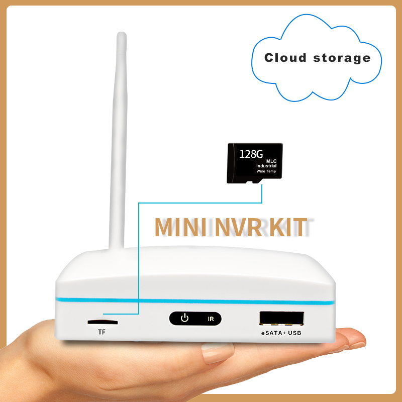 Home Security Land - 2CH 3MP 1296P sans fil WIFI