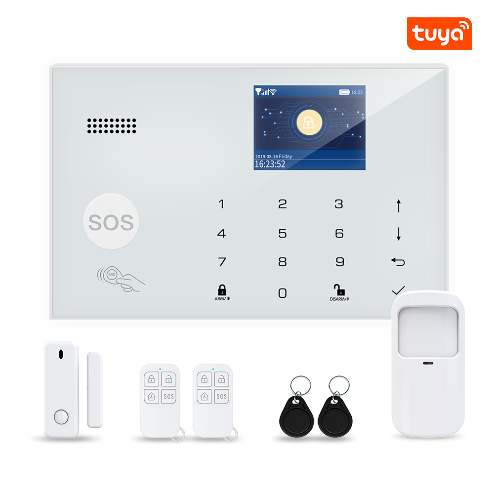 Home Security Zones - Système d'alarme anti-intrusion domestique Tuya Wifi