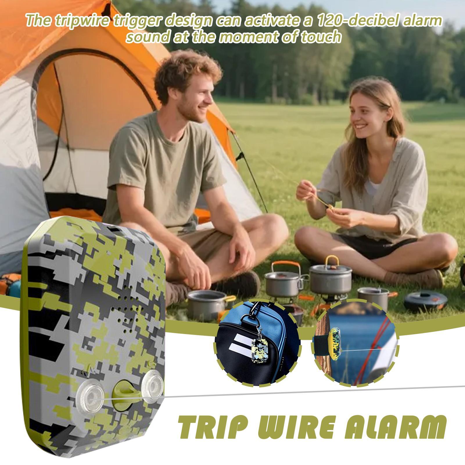 Home Security Land - Alarme à tirer par cordon pour