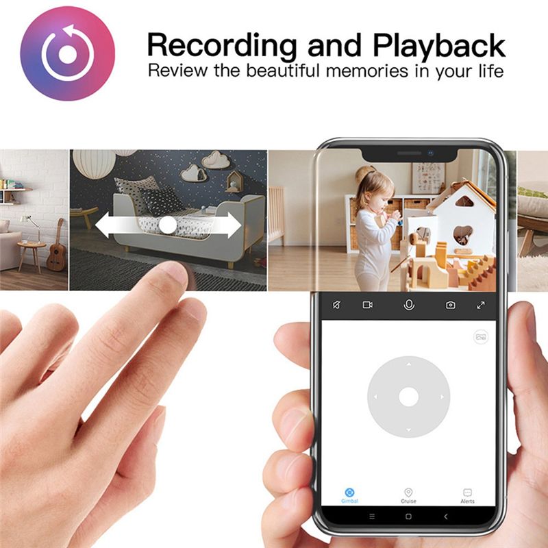 Home Security Wifi Camera - Caméra Wi-Fi intérieure essentielle Tuya, moniteur