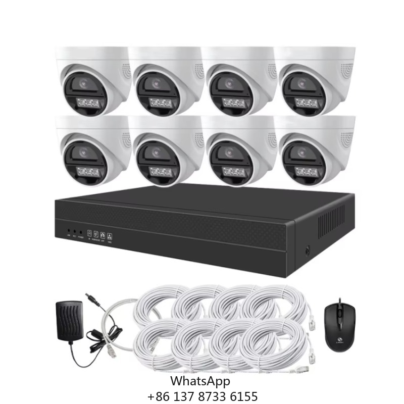 Home Security Camera - Kit de caméra CCTV 4ch 8ch