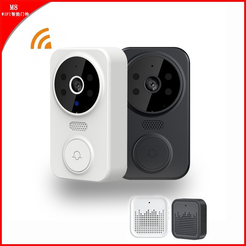 Home Security Land - Sonnette de porte intelligente Tuya WIFI,