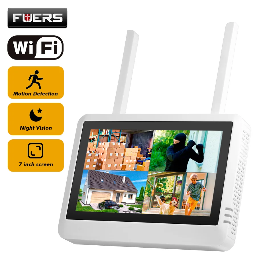 Home Security Video Systems - Système de sécurité NVR sans fil