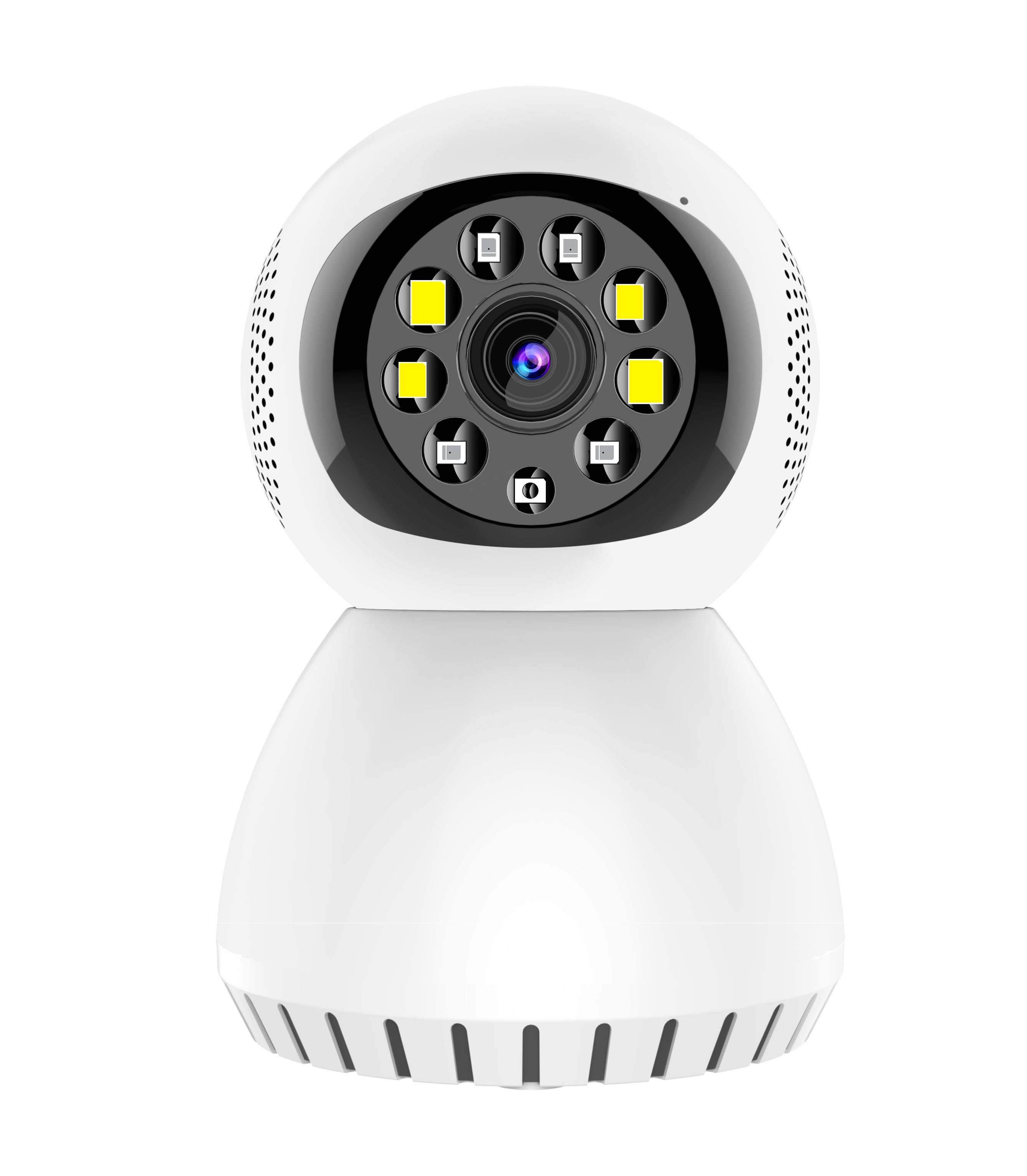 Home Security Land - Caméra Dôme IP PTZ Sans Fil