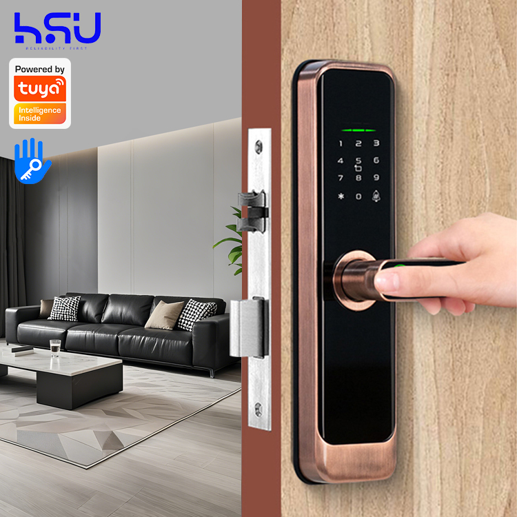 Home Security Door Lock - Serrure de porte intelligente numérique à