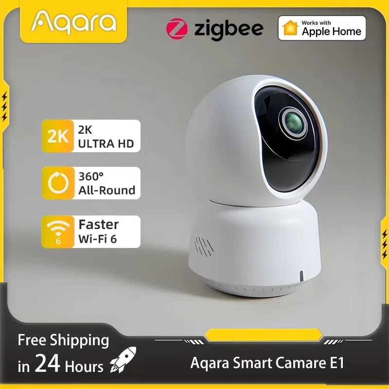 Home Security Brand - Caméra intelligente Aqara d'origine E1 2K