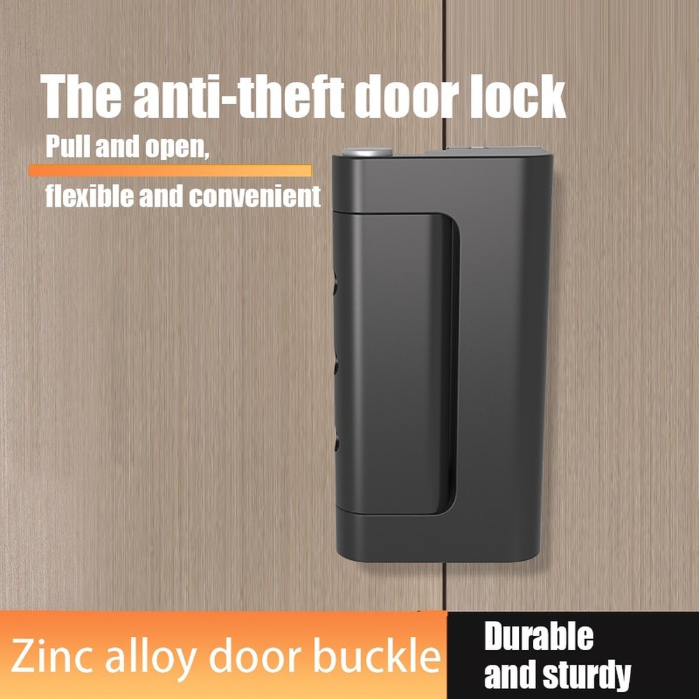 Home Security Door Lock - Loquet de porte antivol en alliage