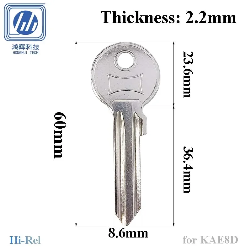 Home Security Door Lock - 5-100 pièces pour Kale KAE8D, ébauches