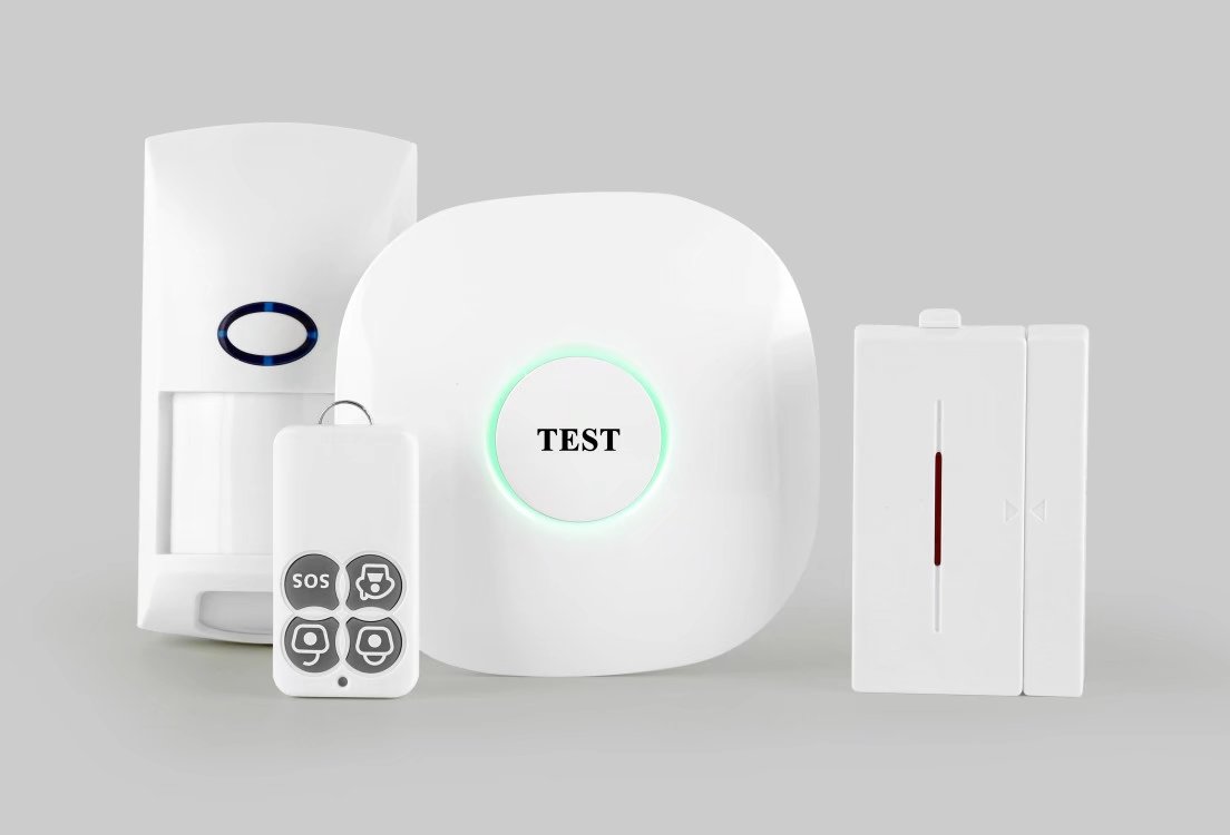 Home Security Land - Système d'alarme GSM sans fil 433Mhz,