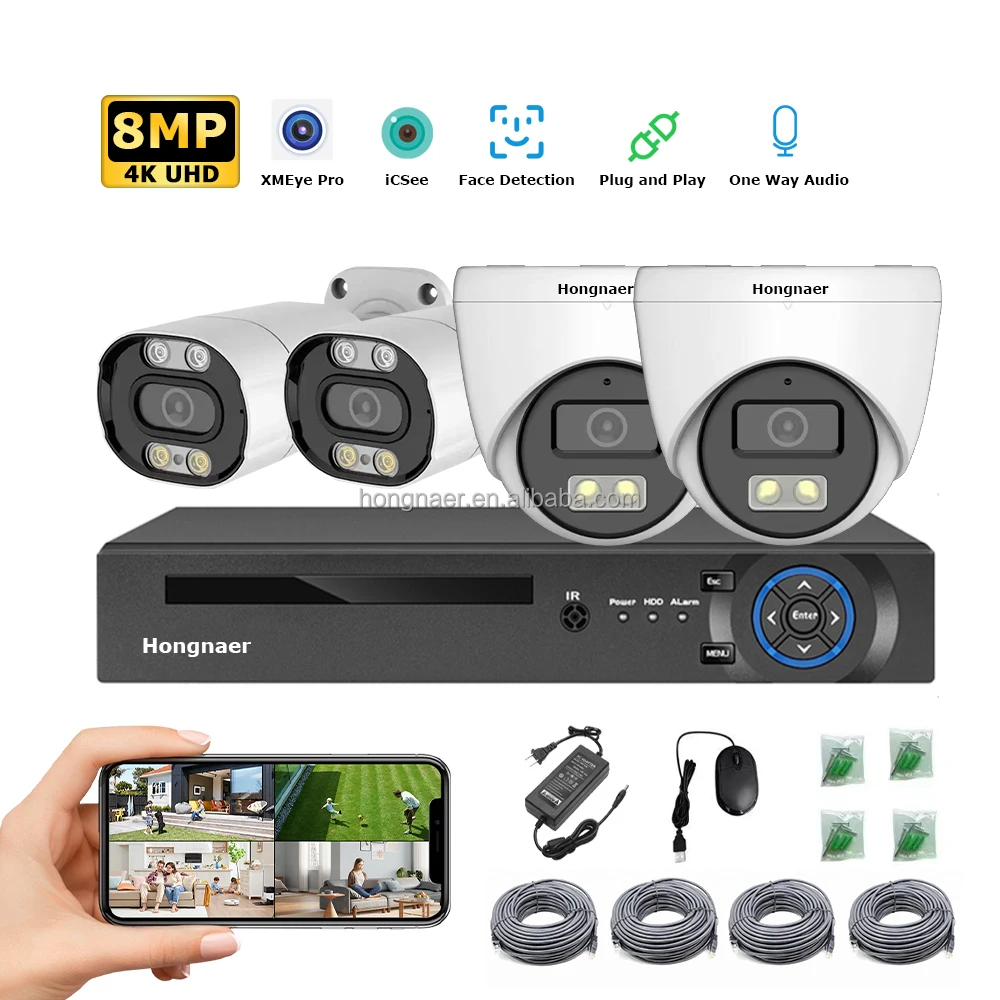 Home Security Video Systems - Kit Système de Caméras de Sécurité