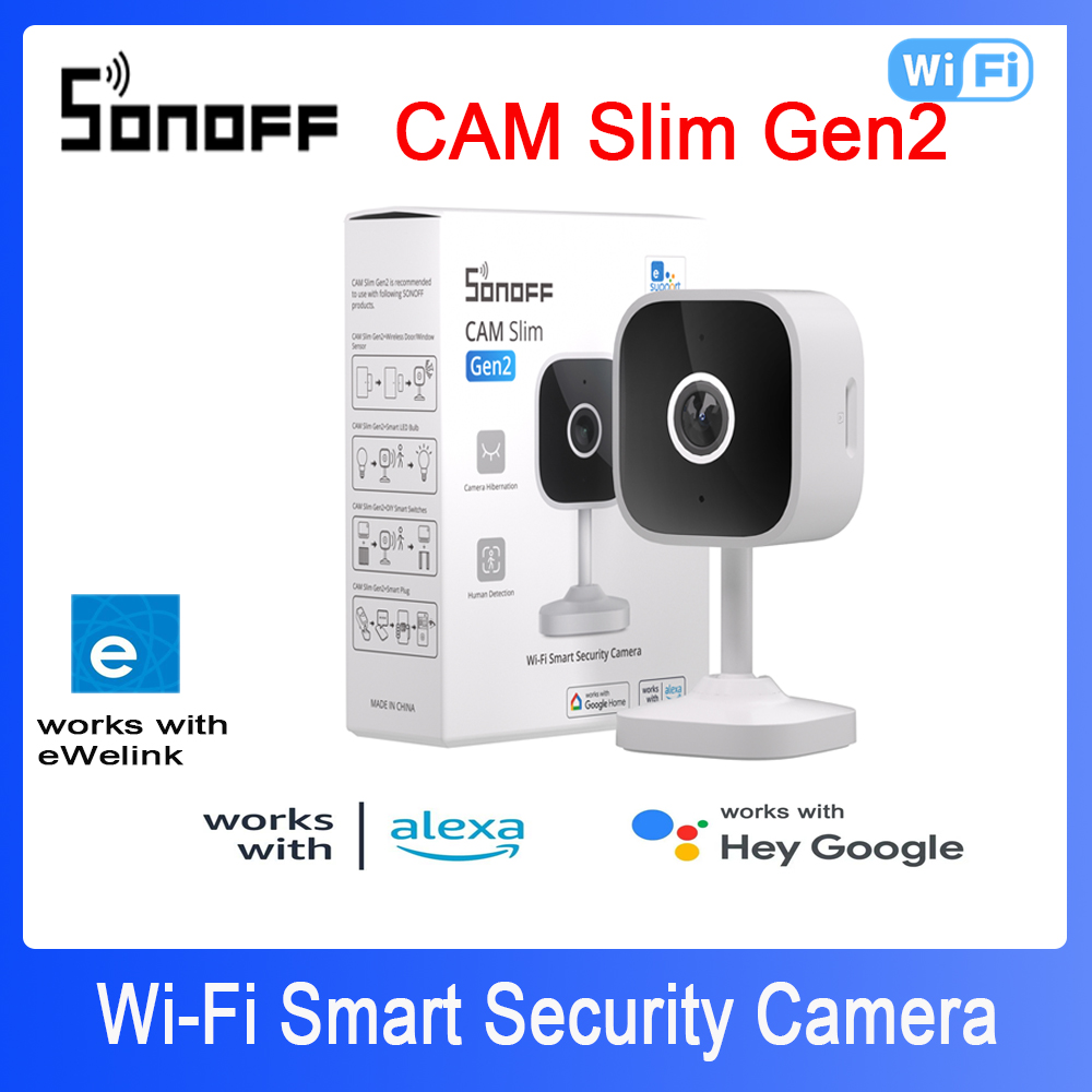 Home Security Camera Installation - SONOFF CAM Slim Gen2 WiFi caméra