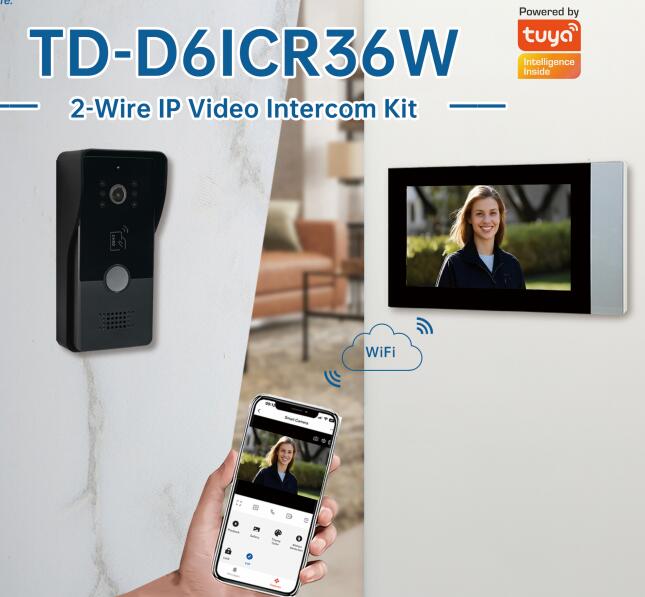 Home Security Land - Visiophone filaire avec écran IPS de