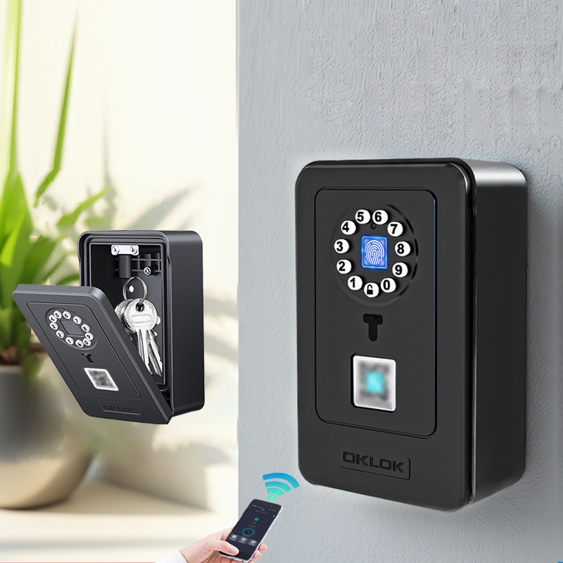 Home Security Door Lock - Coffre-fort intelligent à empreinte digitale pour