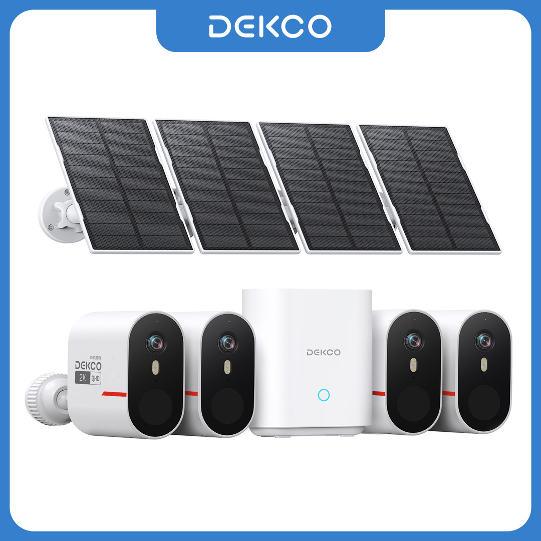 Home Security Wifi Camera - Système de caméra solaire WiFi Dekco
