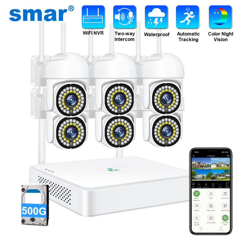 Home Security Wifi Camera - Système de caméra de sécurité sans