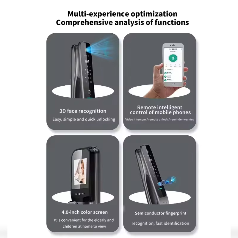 Serrure de porte intelligente  - Home Security Door Lock avis et prix