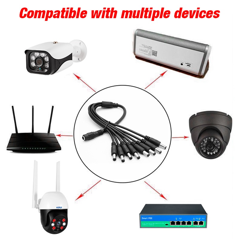 Adaptateur de câble de prise d - Home Security Camera Installation avis et prix