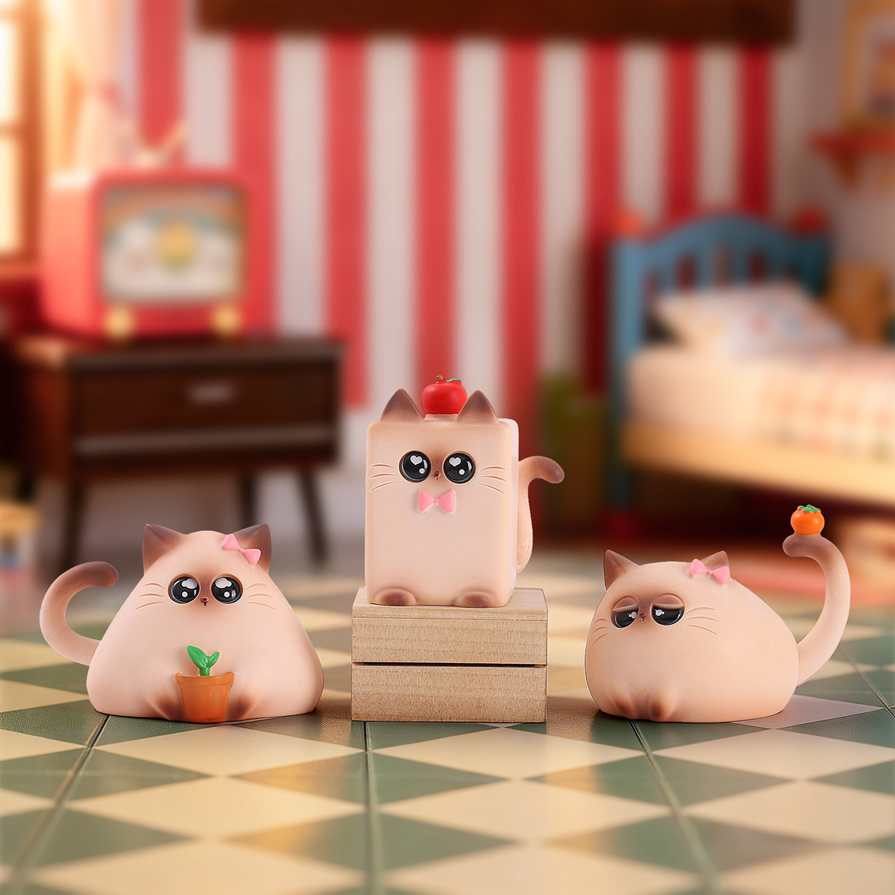 Figurine de chat siamois équil - Home Security Items avis et prix