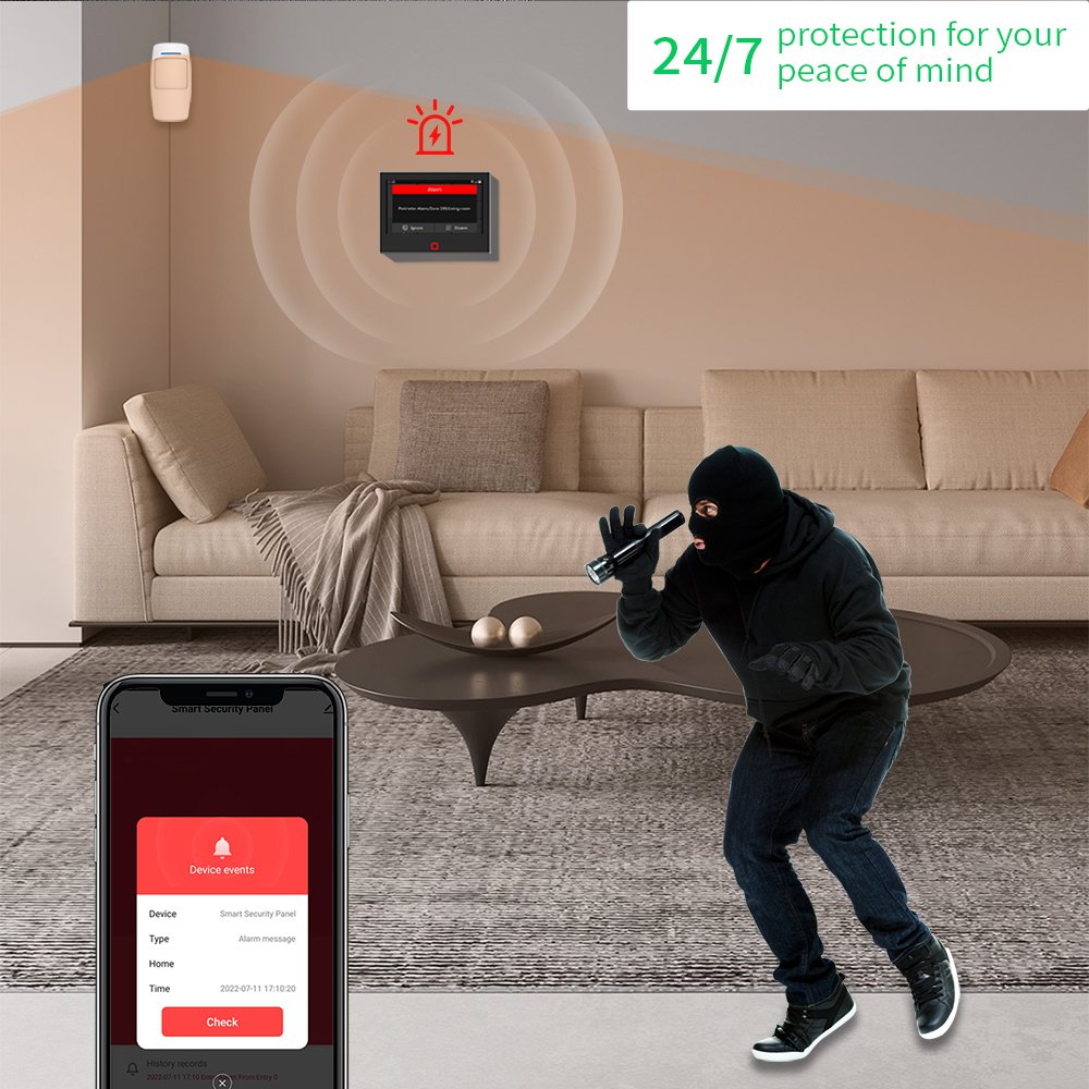 Système d'alarme de sécurité d - Home Security Zones avis et prix