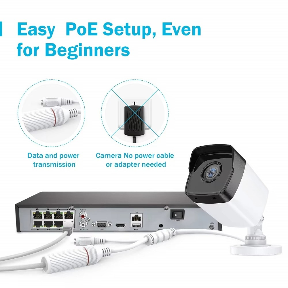 Système de sécurité CCTV 5MP a - Home Security Video Systems avis et prix