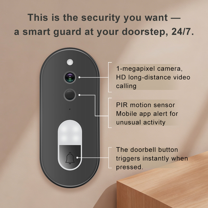 Sonnette vidéo sans fil WiFi T - Home Security Camera Installation avis et prix