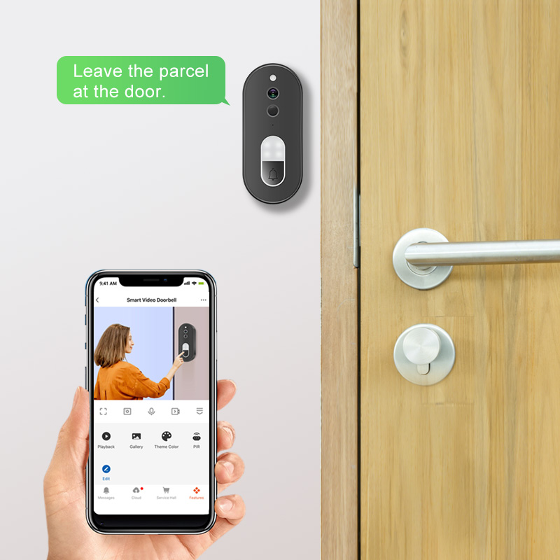 Sonnette vidéo sans fil WiFi T - Home Security Camera Installation avis et prix