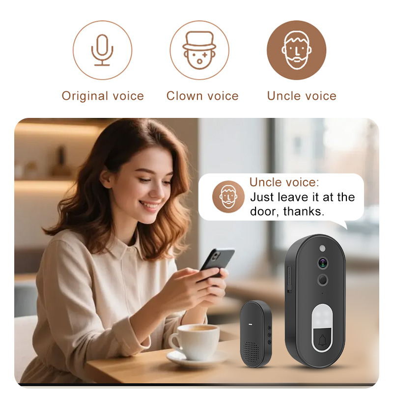 Sonnette vidéo sans fil WiFi T - Home Security Camera Installation avis et prix