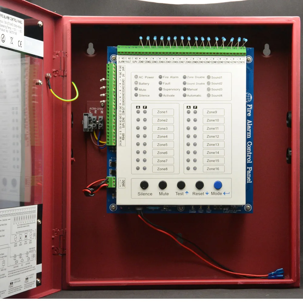 Centrale d'alarme incendie con - Home Security Zones avis et prix