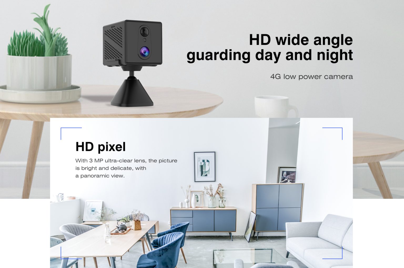 Caméra IP WIFI 3MP 1296P O-Kam - Home Security Land avis et prix