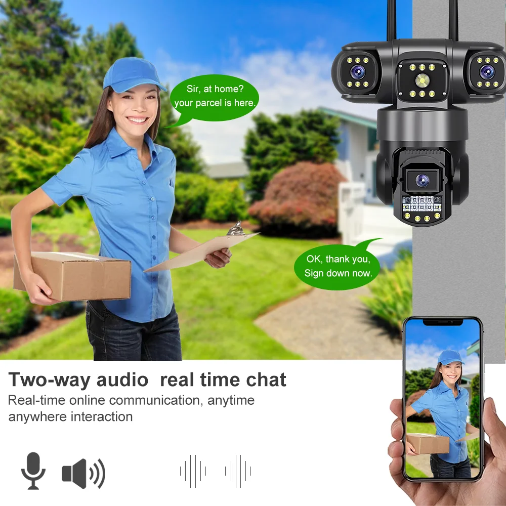 Caméra extérieure étanche V380 - Home Security Land avis et prix
