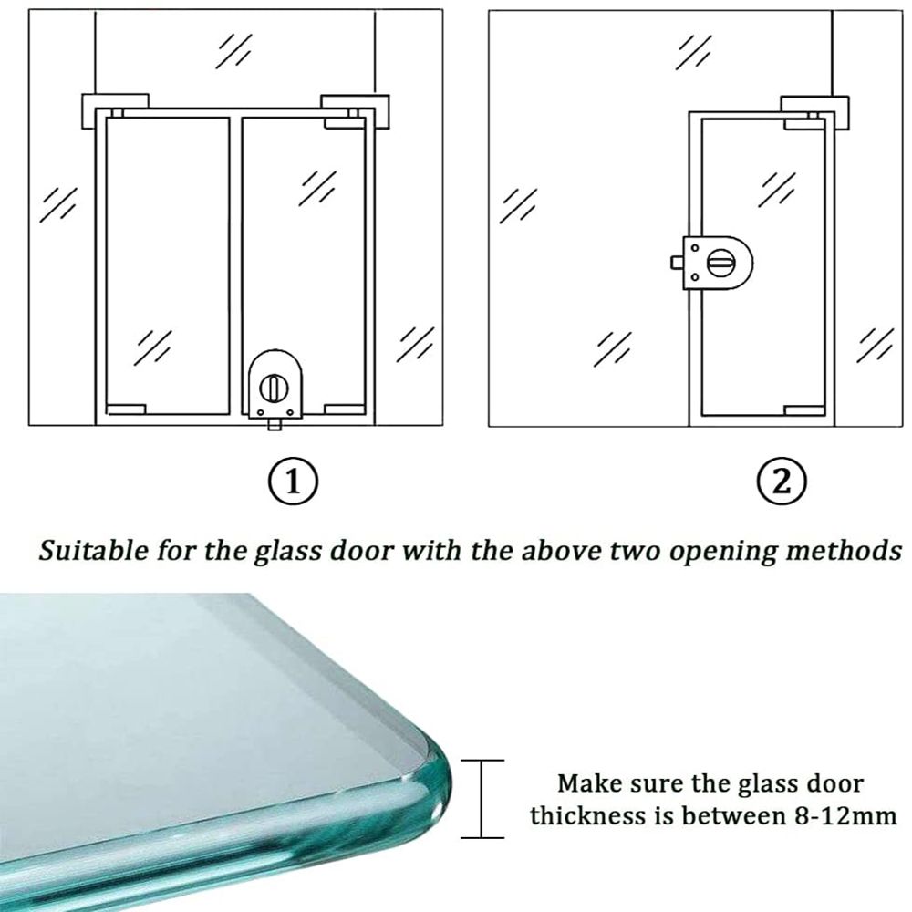 Loquet de porte antivol de séc - Home Security Door Lock avis et prix