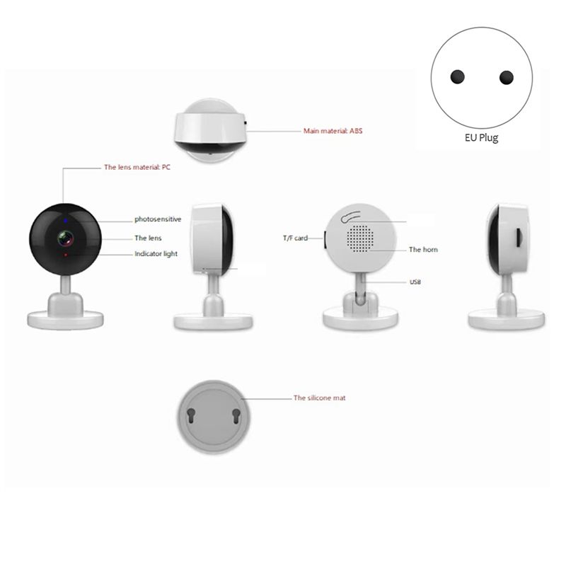 Caméra Wi-Fi intérieure essent - Home Security Wifi Camera avis et prix