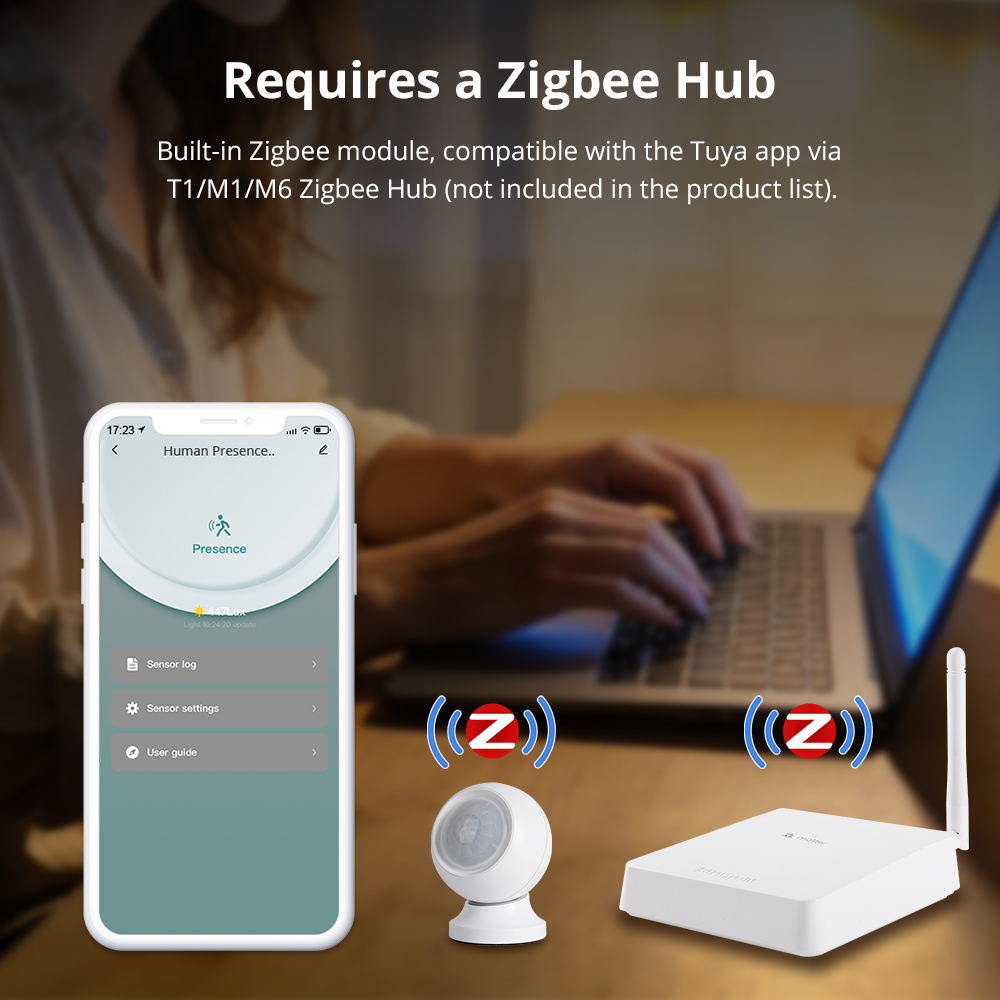 Zemismart Zigbee - Capteur de  - Home Security Radar System avis et prix