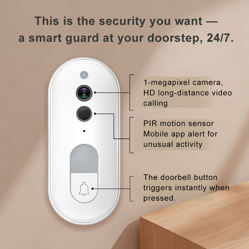 Sonnette vidéo intelligente Tu - Home Security Camera Installation avis et prix