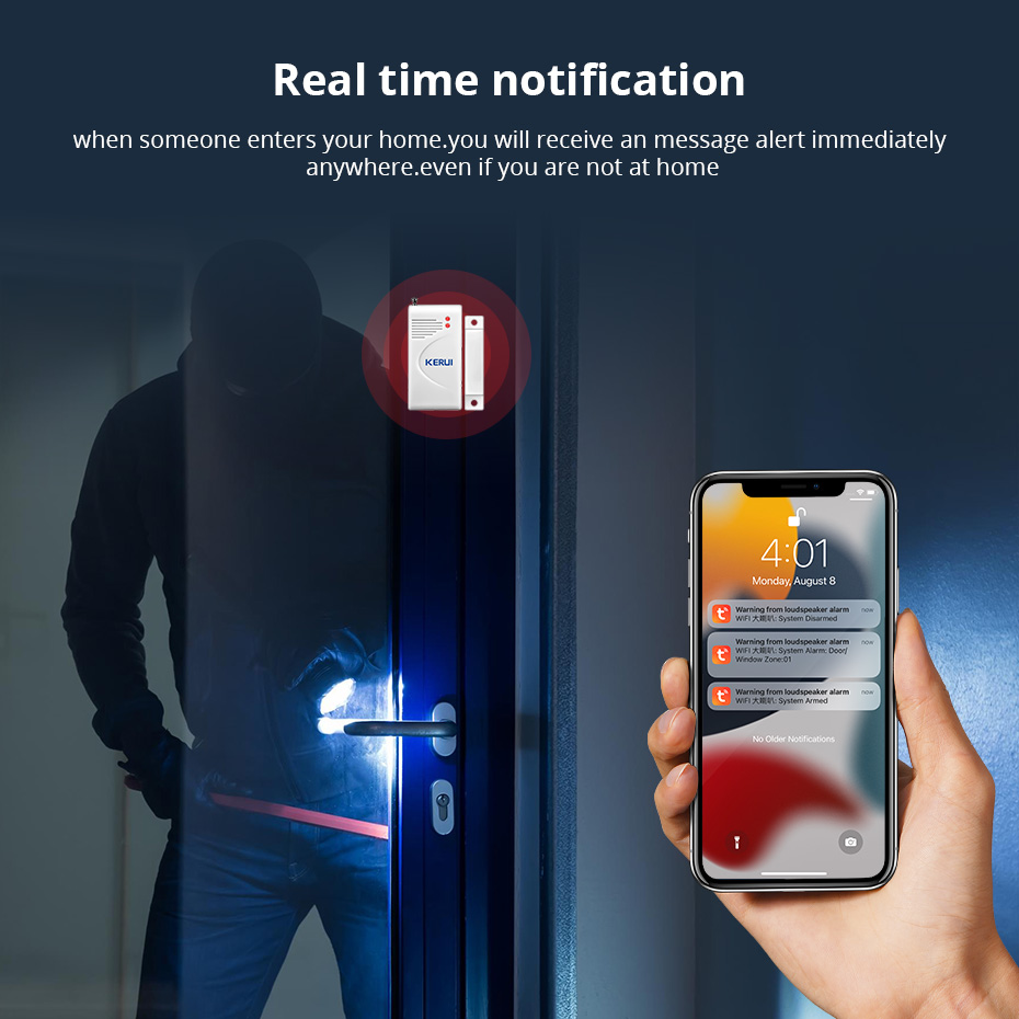 KERbiomtuya-Kit de système d'a - Home Security Zones avis et prix