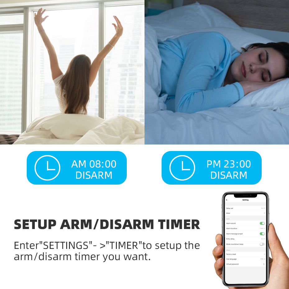 KERbiomtuya-Kit de système d'a - Home Security Zones avis et prix