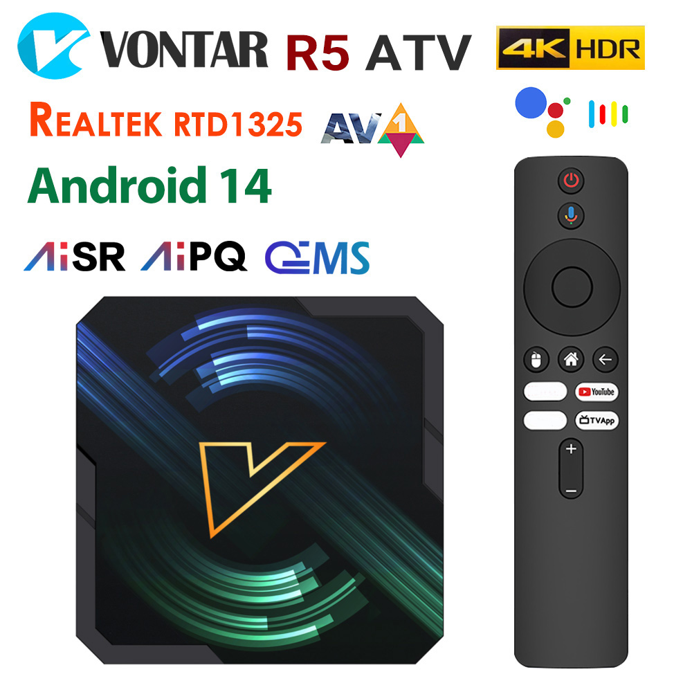 VONTAR R5 ATV Android14 TV Box - Home Security Ai avis et prix