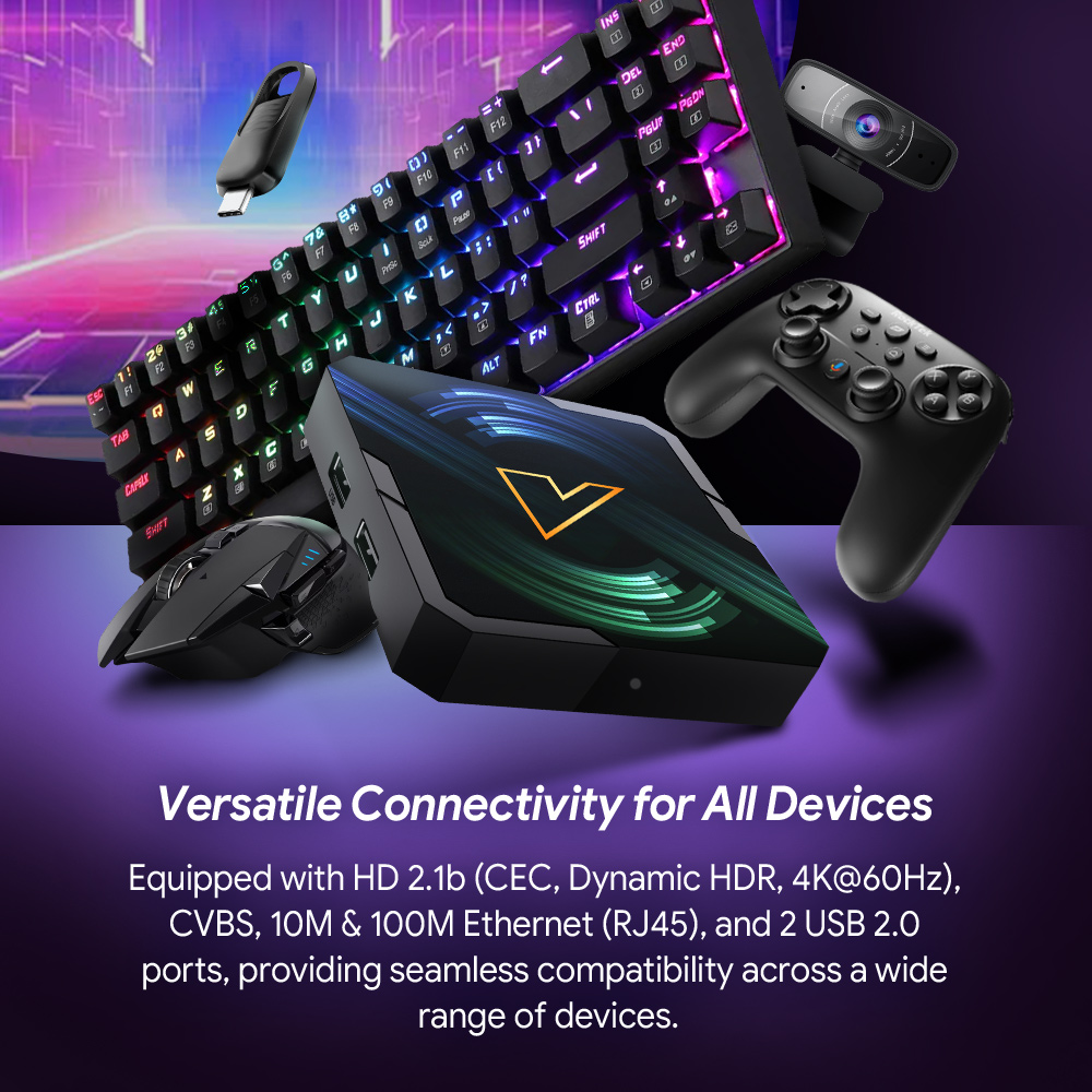 VONTAR R5 ATV Android14 TV Box - Home Security Ai avis et prix
