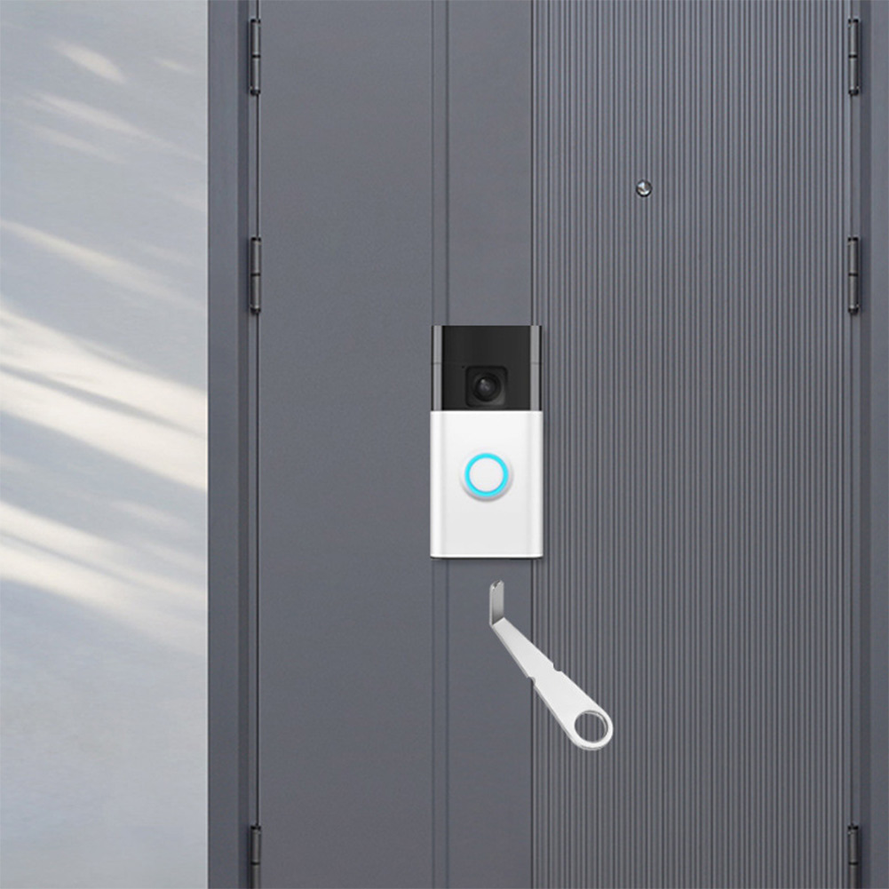 Clé argentée pour sonnette vid - Home Security Camera Installation avis et prix