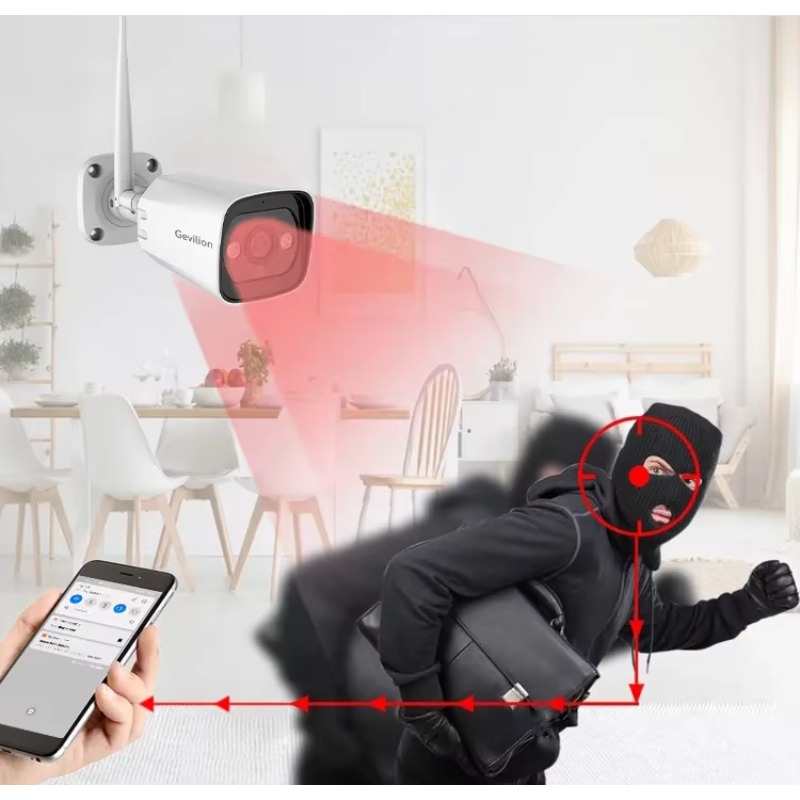 Système de caméra de sécurité  - Home Security Wifi Camera avis et prix