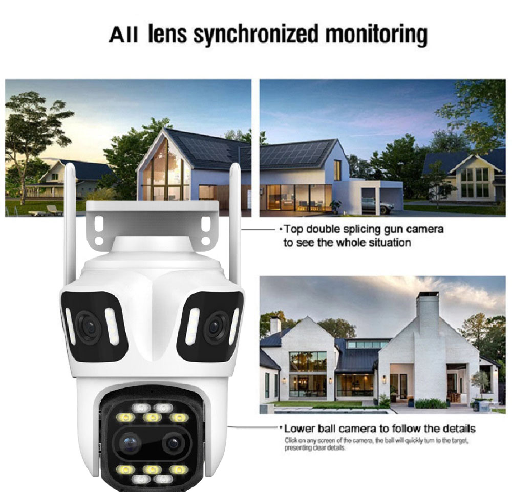 Uzoom 10K 16MP extérieur PTZ W - Home Security Ai avis et prix