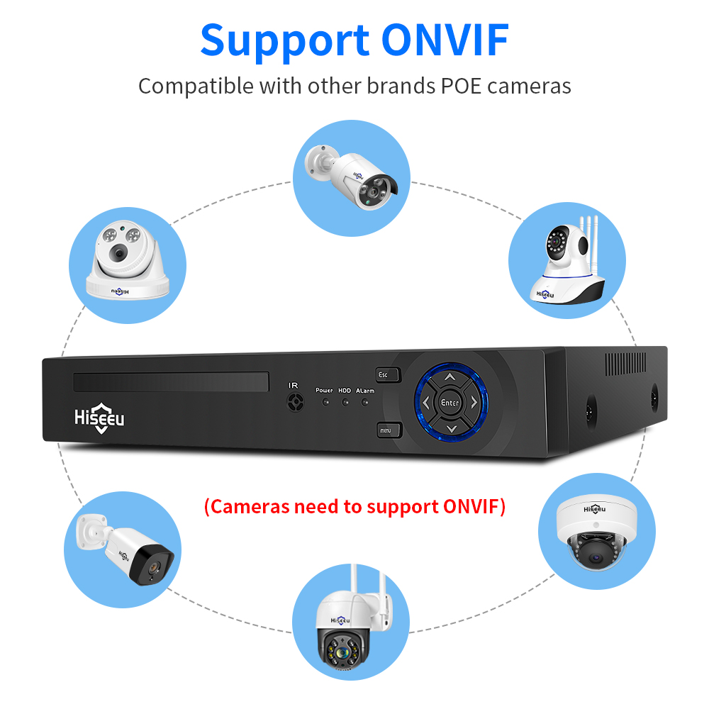 Hiseeu – Kit de système de cam - Home Security Camera avis et prix
