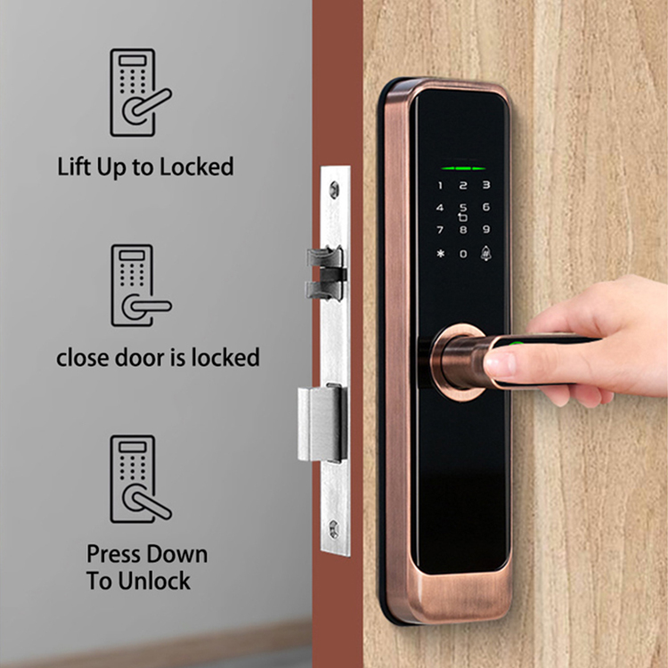 Serrure de porte intelligente  - Home Security Door Lock avis et prix