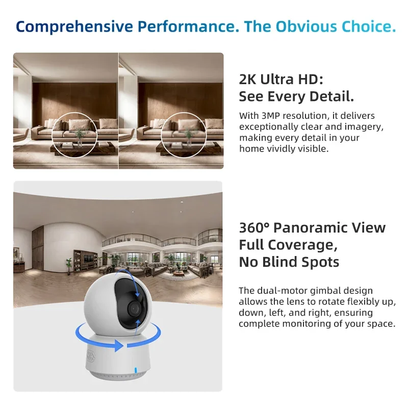 Caméra intelligente Aqara d'or - Home Security Brand avis et prix