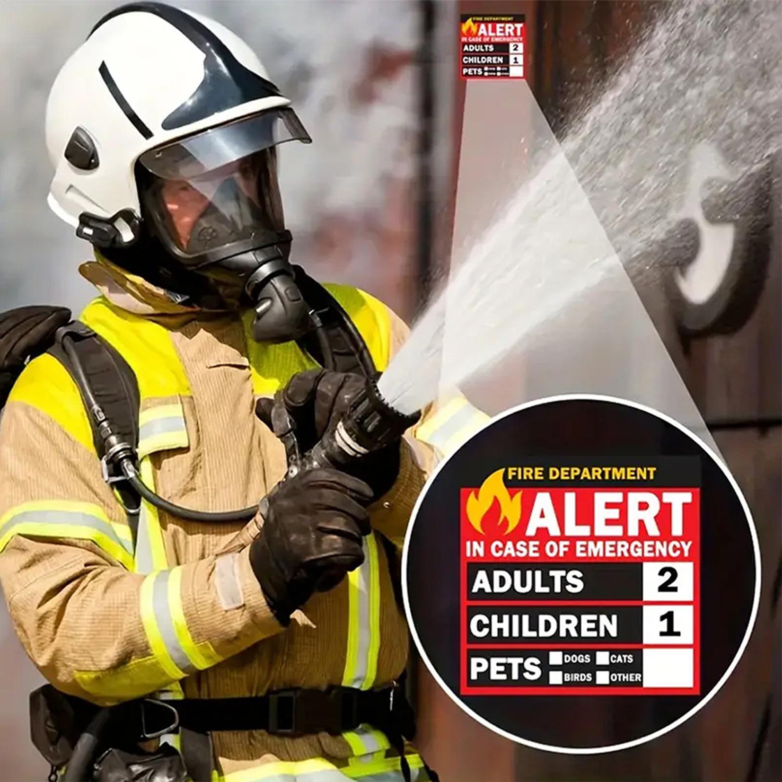 Autocollant d'alerte incendie  - Home Security Department avis et prix