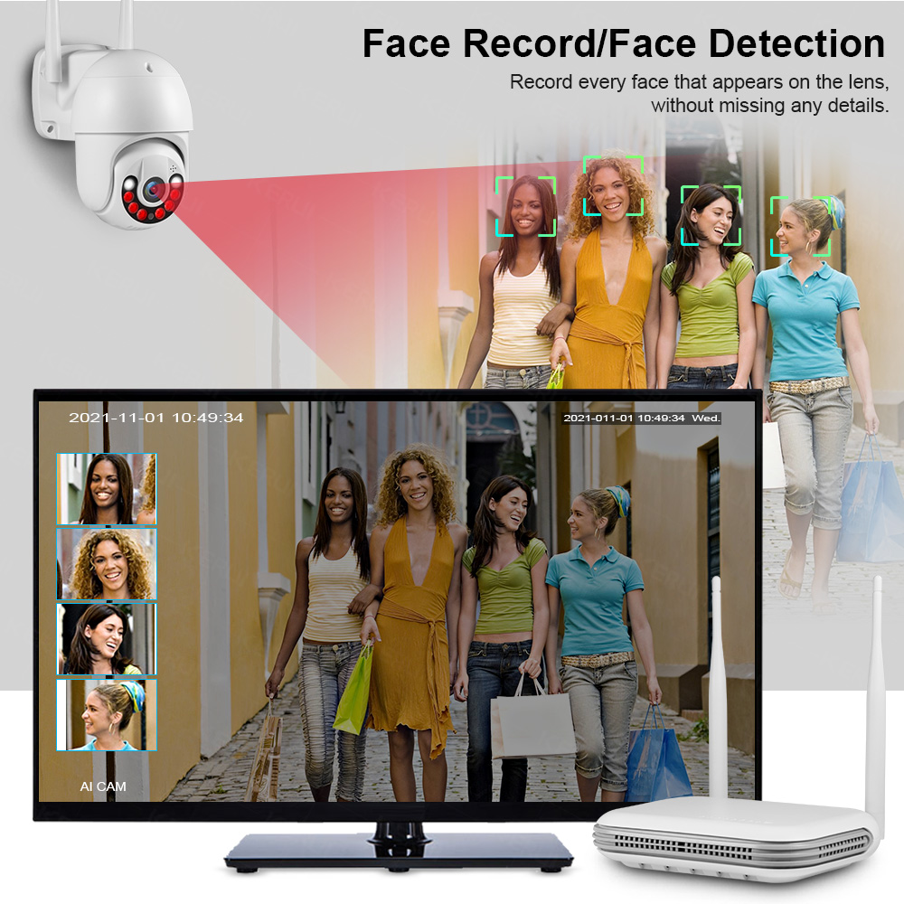 KERUI 2K 3K 4MP 8CH NVR WIFI O - Home Security Wifi Camera avis et prix