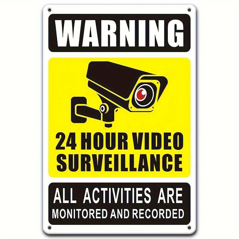 Panneau d'avertissement de vid - Home Security Items avis et prix