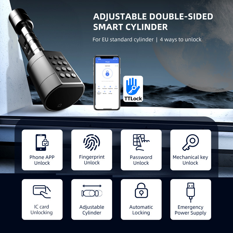 Serrure de porte cylindrique i - Home Security Door Lock avis et prix
