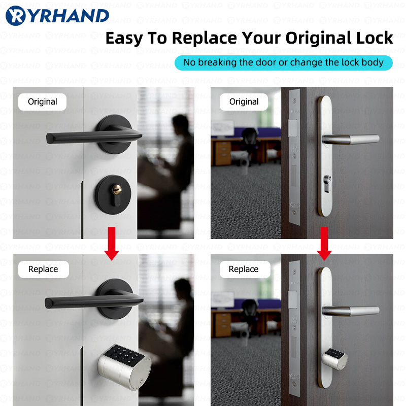 Serrure de porte cylindrique i - Home Security Door Lock avis et prix