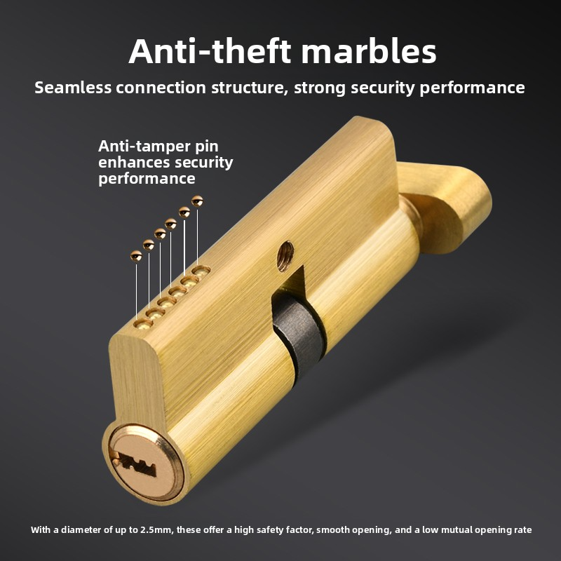 Serrure à cylindre de porte bi - Home Security Door Lock avis et prix